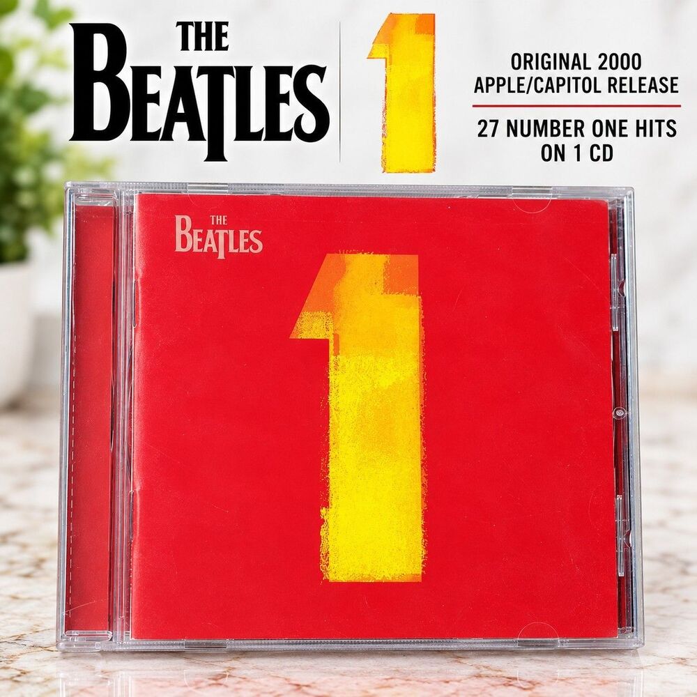 The Beatles 1 CD 2000 Apple Capitol 27 Number One Hits 7243 5 29325 2 8